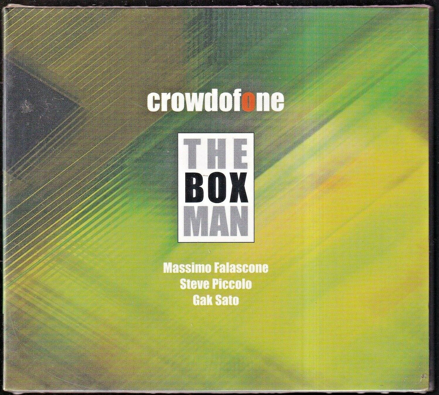 EBOND Crowdofone - The Box Man Digipack5010 CD CDS001306