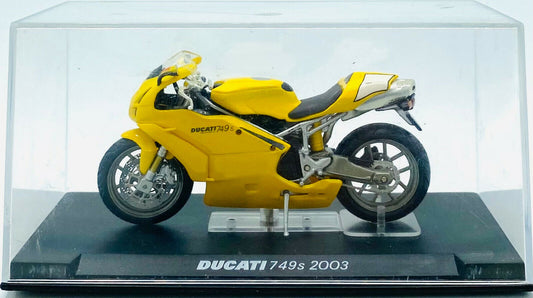 EBOND Modellino Moto Ducati 749s - 2003 - Die Cast - 1:24 - 0271