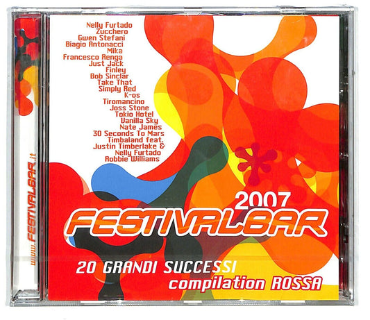 EBOND Various ‎- Festivalbar 2007 - Compilation Rossa CD CD033543