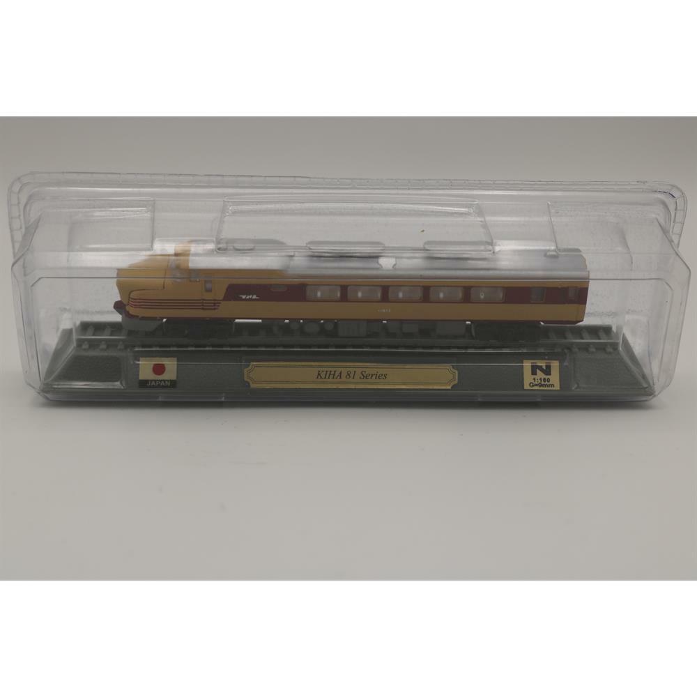 EBOND Modellino Statico Locomotiva KIHA 81 Giappone Scala N 1:160 Del Prado - S001