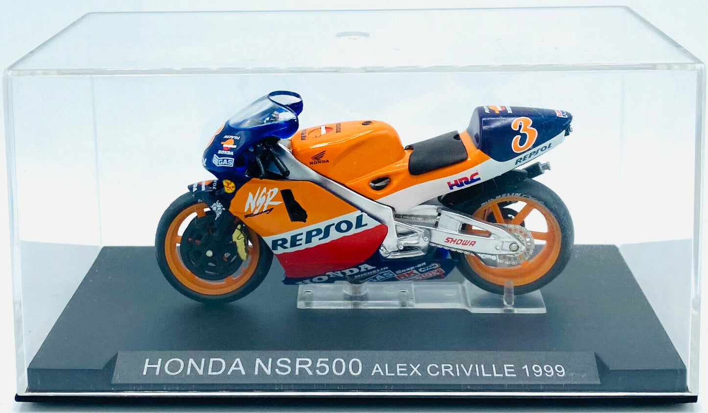 EBOND Modellino Honda NSR500 - Alex Criville 1999 - Die Cast - 1:24 - 0219