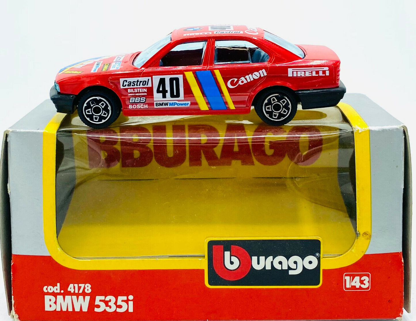 EBOND Modellino BMW 535i - Cod. 4178 - Bburago - 1:43 - 0270