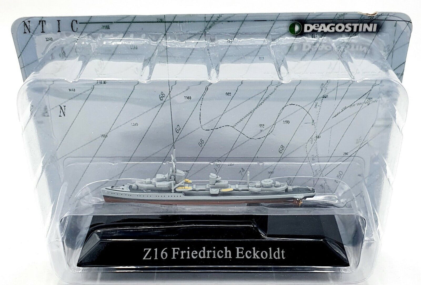 EBOND Navi da Guerra - Z16 Friedrich Eckoldt - De Agostini - 1:1250 - 0125.