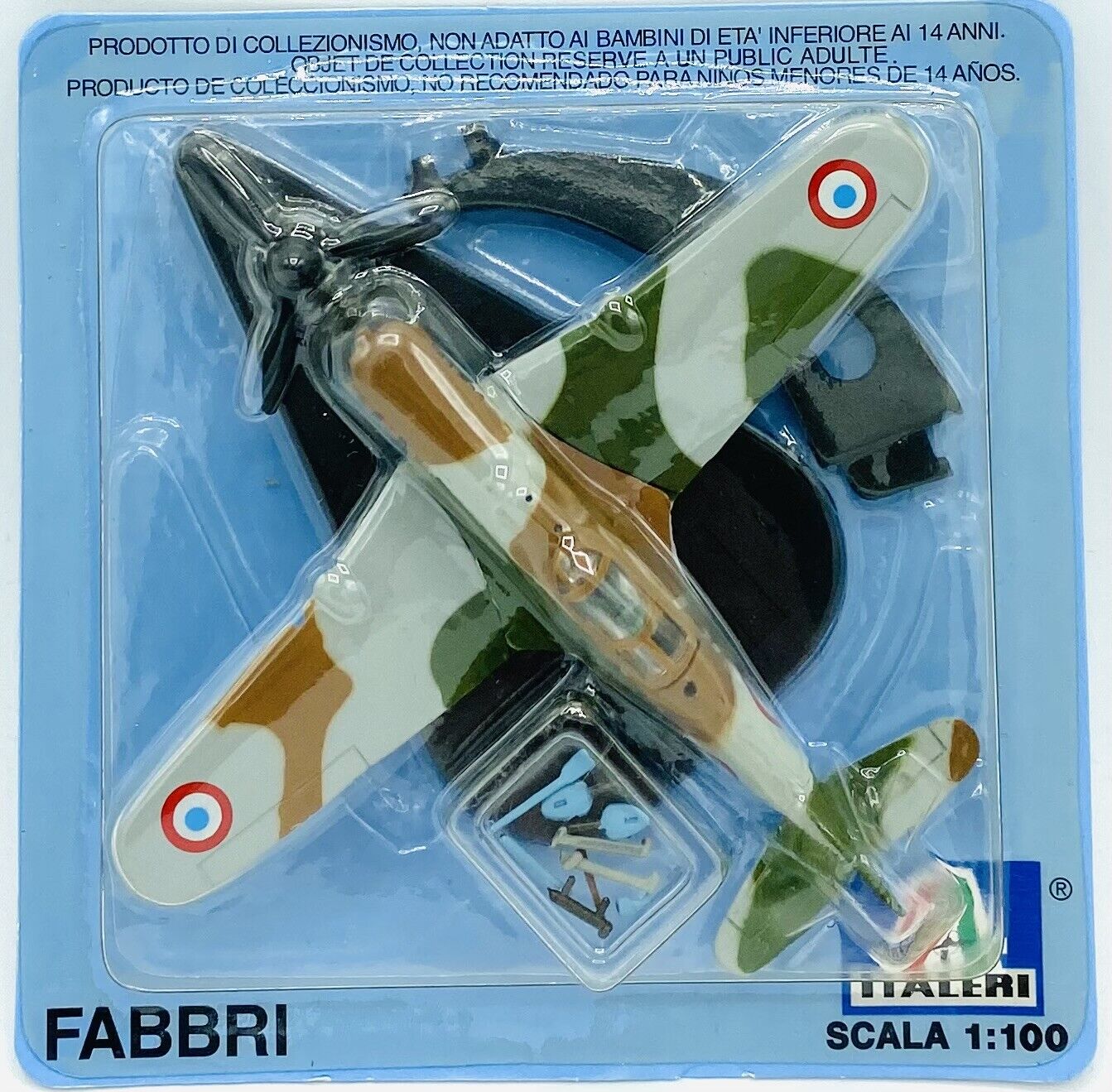 EBOND Aerei Militari Morane Sauliner M.S.406 - Fabbri - 1:100 - 0237