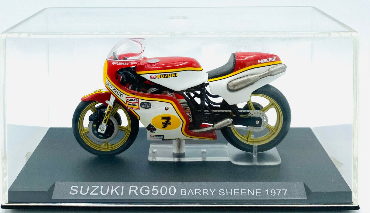 EBOND Modellino Suzuki RG500 Barry Sheene - 1977 - Die Cast - 1:24 - 0173