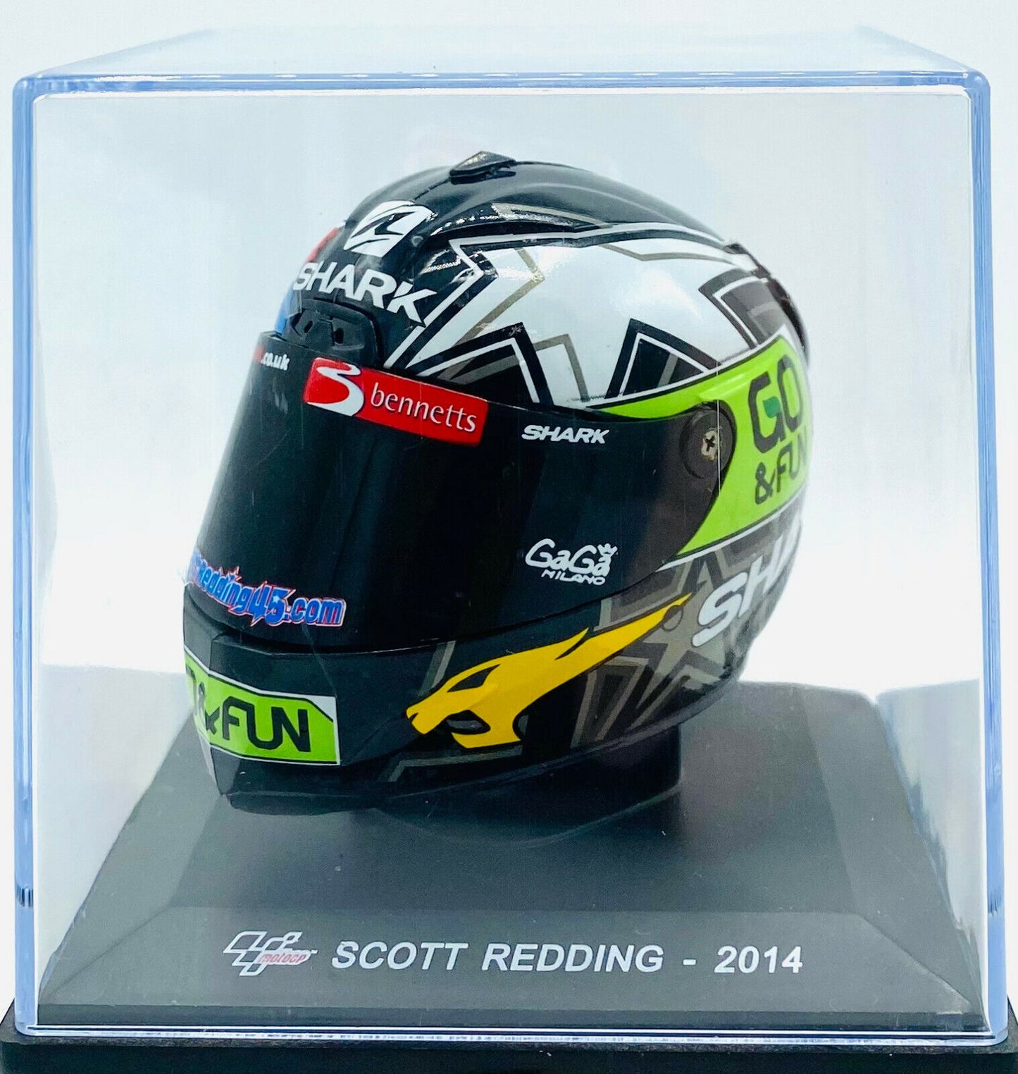 EBOND Moto GP Casco Scott Redding - 2014 - Die Cast - 1:5 - 0212