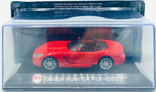 EBOND Modellino Dodge Viper SRT10 - 2003 - 1:43 - Die Cast - 0224