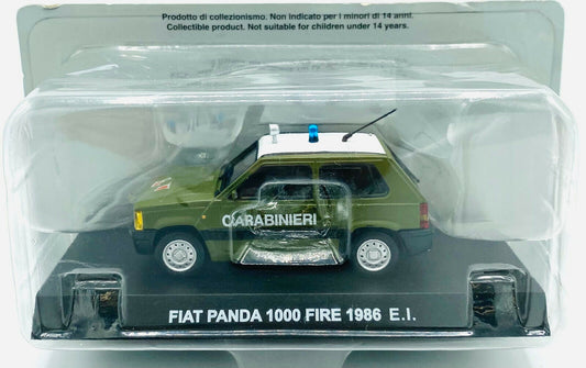 EBOND Fiat panda 1000 Fire 1986 E.I. - Carabinieri - Die cast - 1:43 - 0182