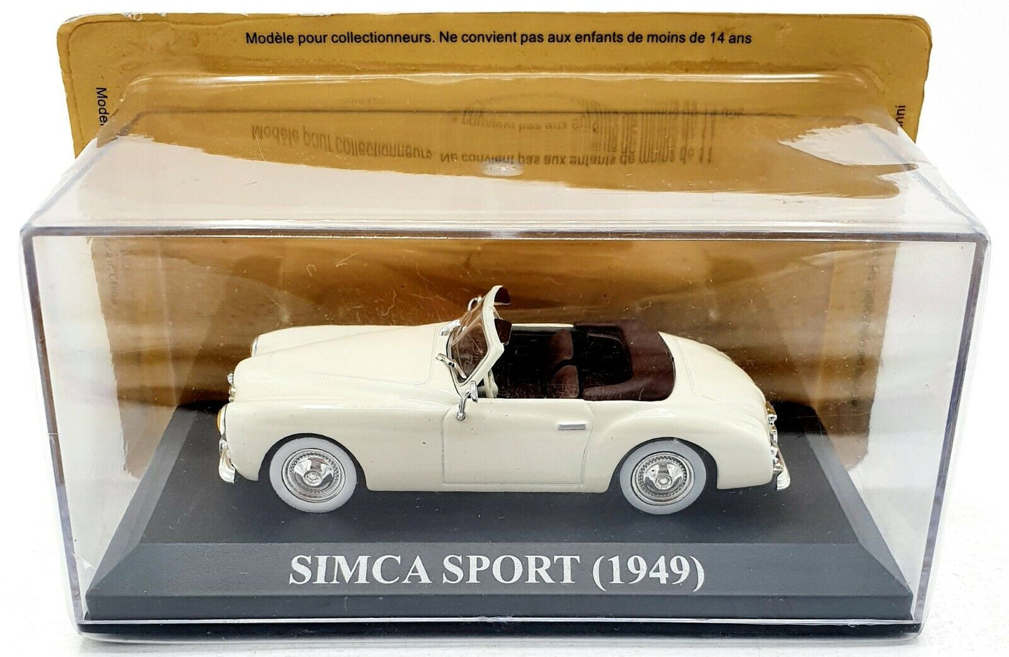 EBOND Modellino SIMCA Sport - 1949 - Die cast - 1:43 - 0113.