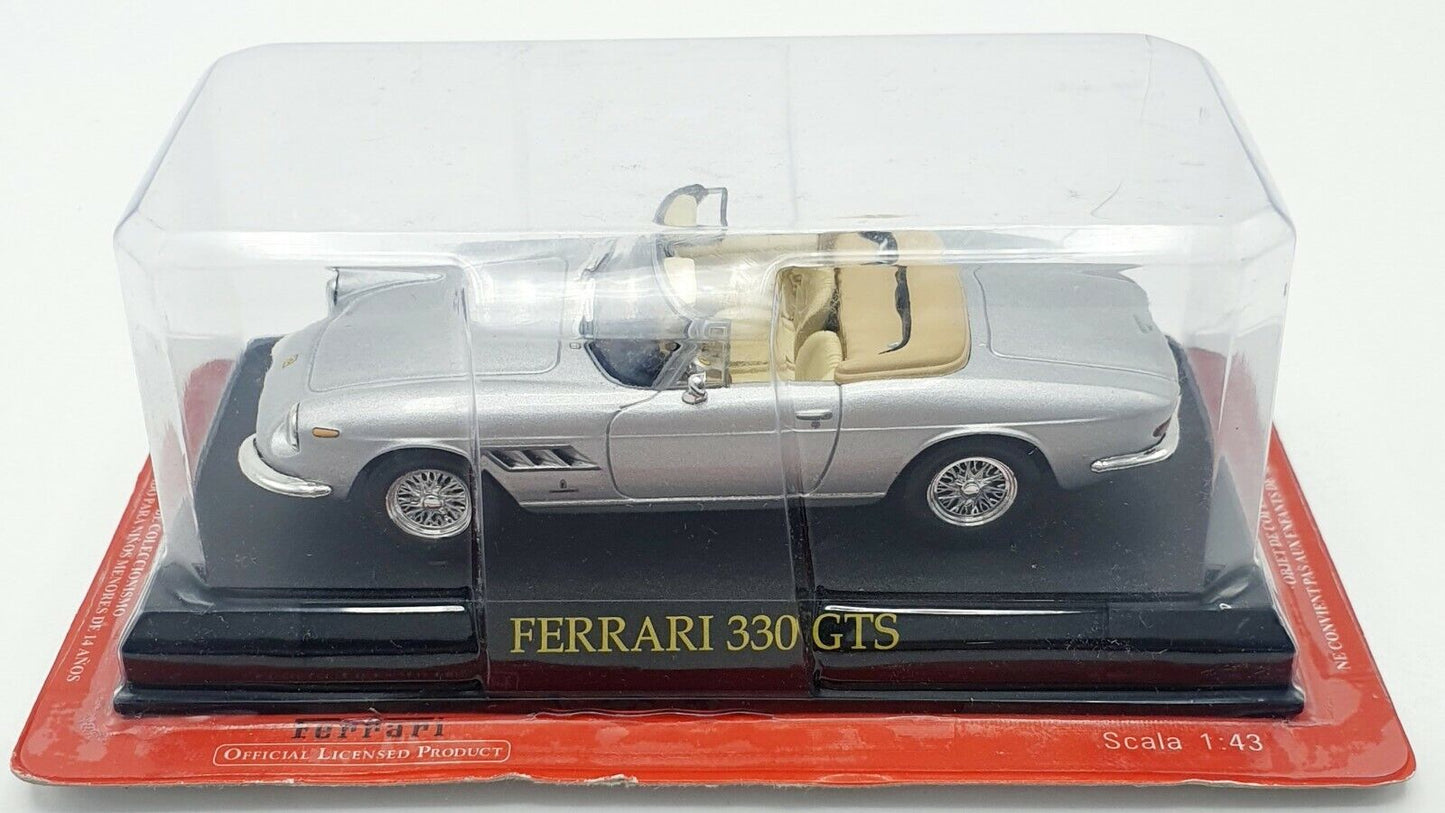 EBOND Modellino Ferrari 330 GTS - Die cast - Scala 1:43 S019.