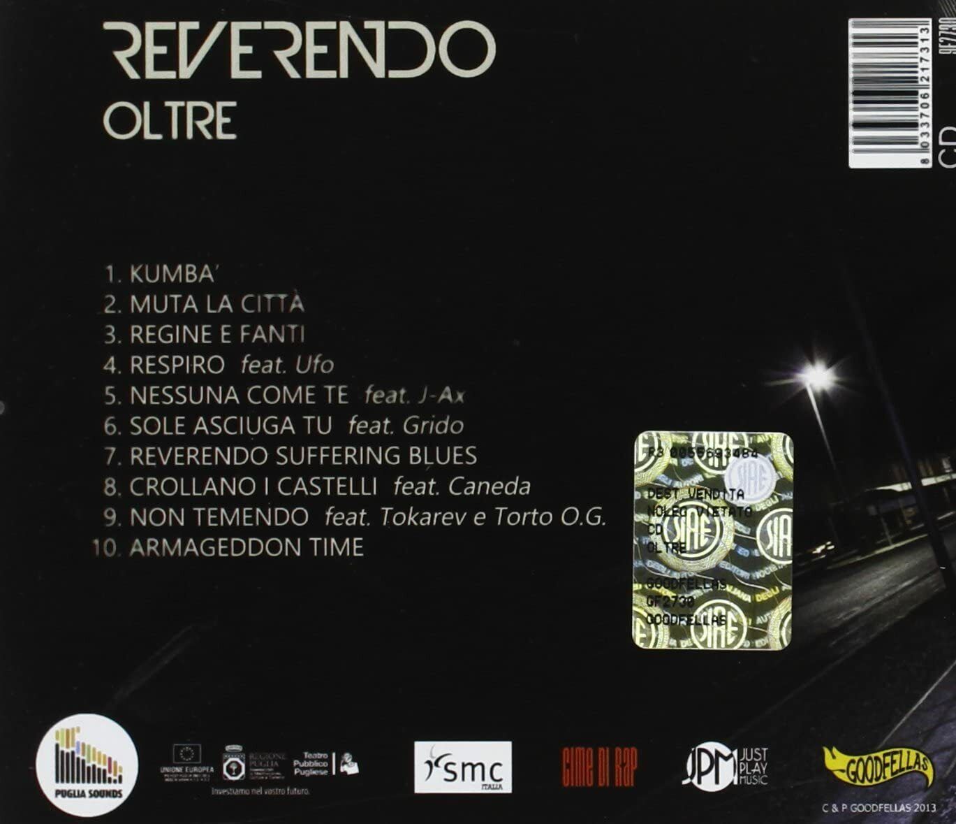 EBOND Reverendo - Oltre5015 CD CDS001417