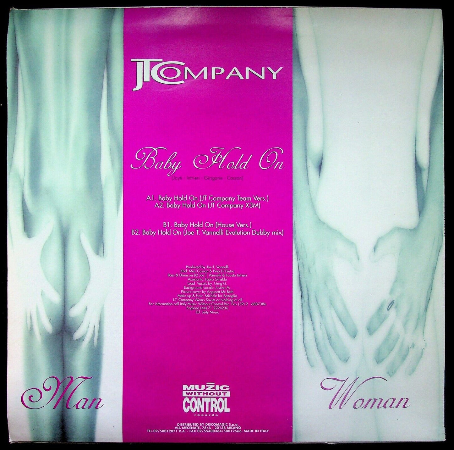 EBOND Jt Company - Baby Hold On Vinile V058033