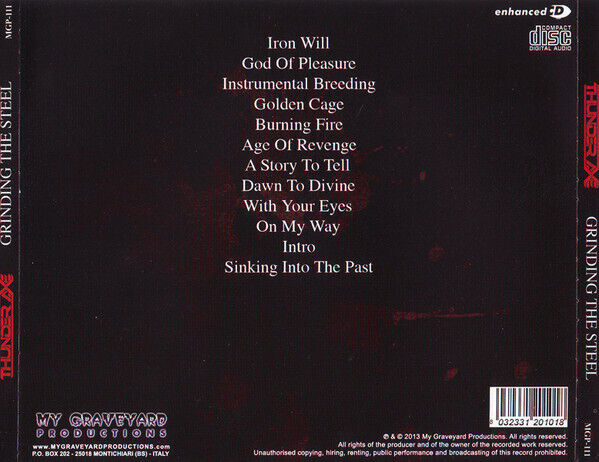 EBOND Thunder Axe - Grinding The Steel 5017 CD CDS001459