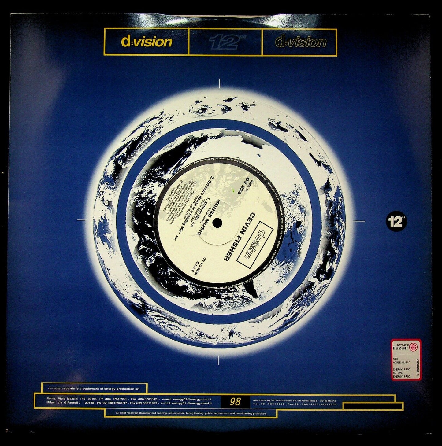 EBOND Cevin Fisher - House Music Vinile V058012