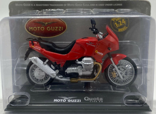 EBOND Modellino Moto Guzzi QUOTA 1100 ES - Die Cast - 1:24 - 0152