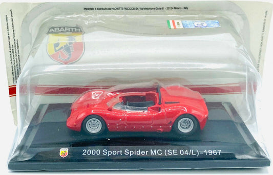 EBOND Abarth 2000 Sport Spider MC ( SE 04/L ) - 1967 - Die Cast - 1:43 - 0165