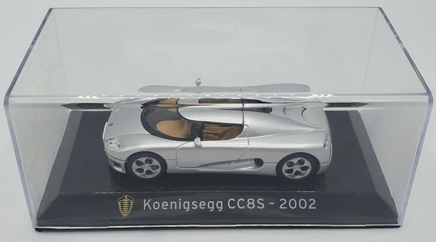 EBOND Modellino Koenigsegg CC8C - 2002 Die cast Scala 1:43 S030