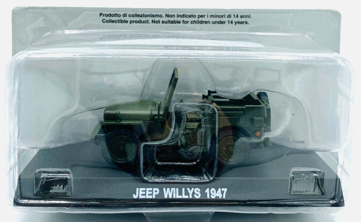 EBOND Modellino Jeep Willys - 1947 - Carabinieri - Die Cast - 1:43 - 0207