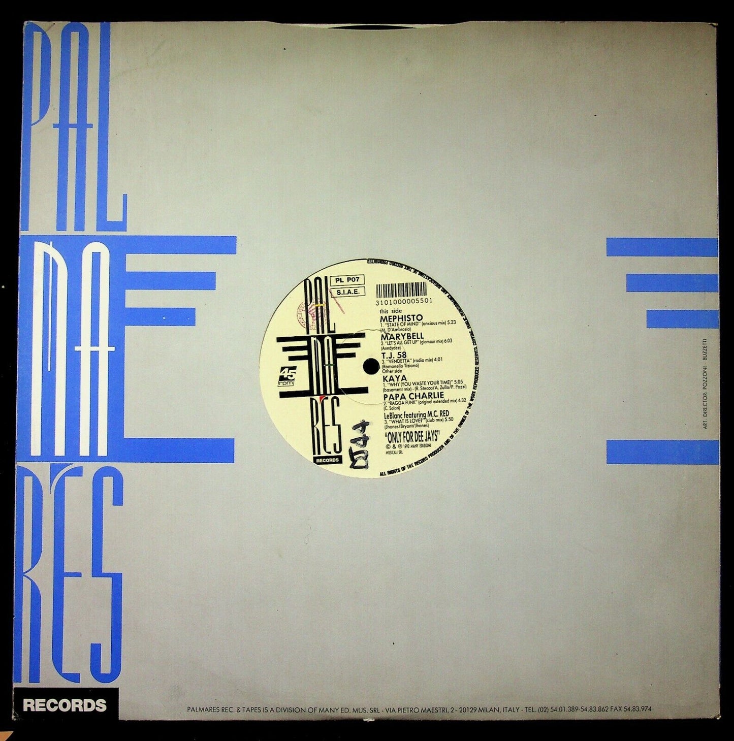 EBOND Various - Only For Dee Jays Vinile V058017