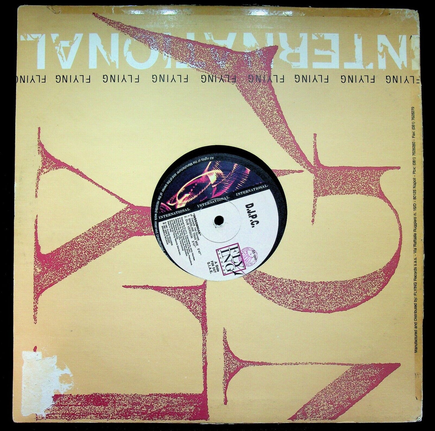 EBOND D.j.p.c. - Inssomniak Vinile V058061