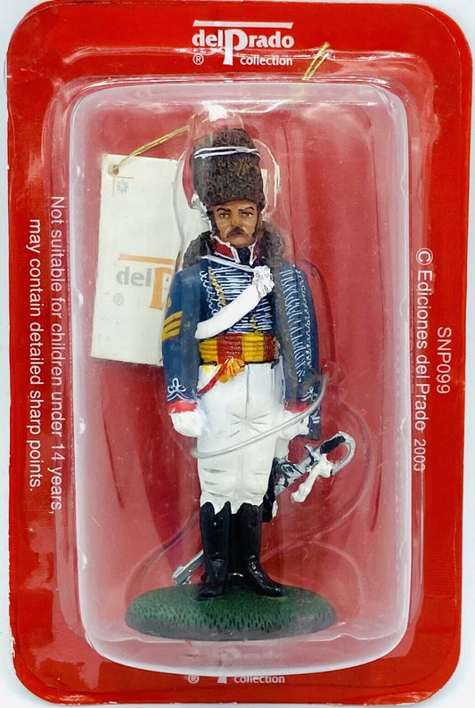 EBOND Soldatino In Piombo Sergeant Major 15th Hussars 1808 - DelPrado - 0244