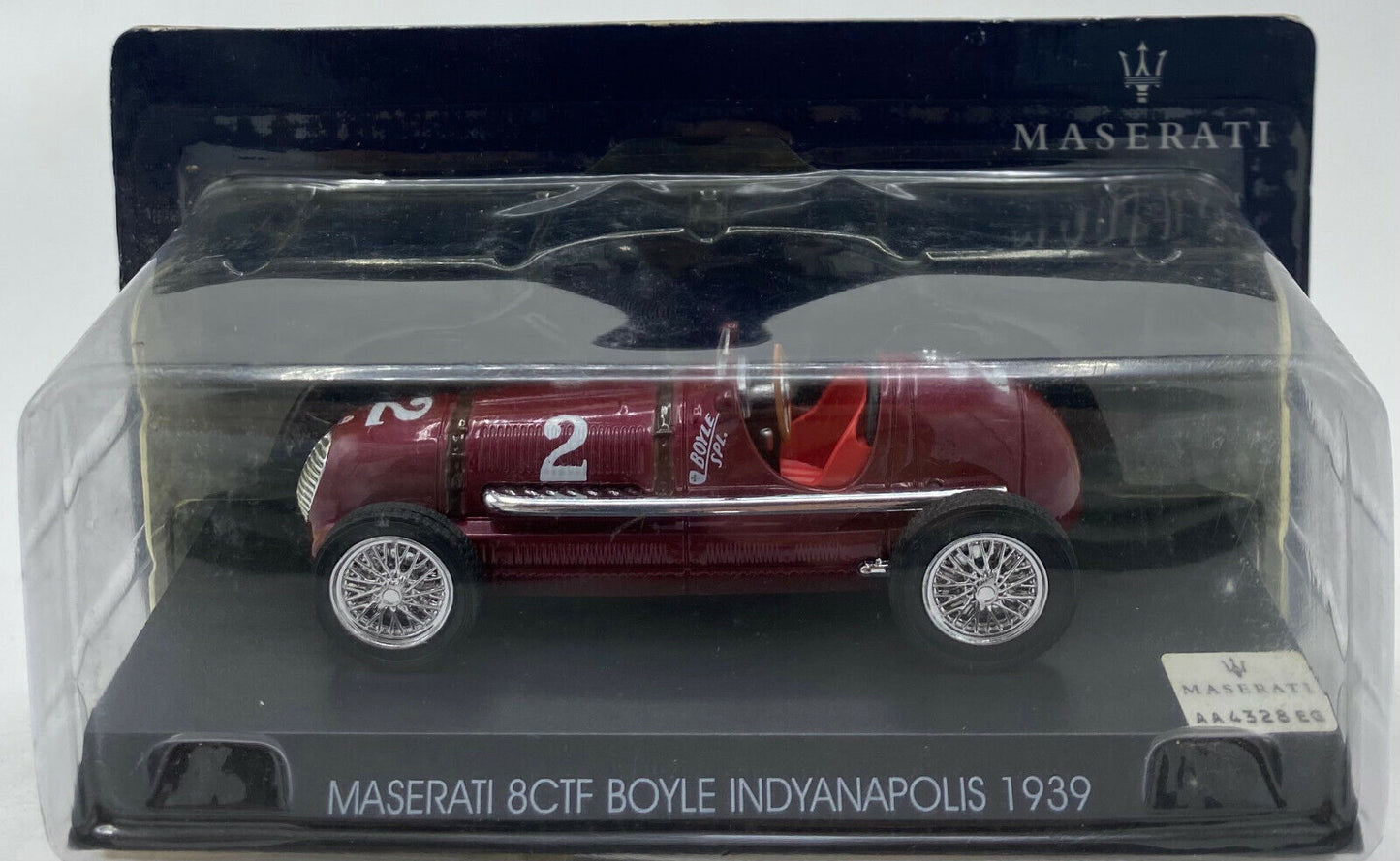 EBOND Modellino Maserati 8CTF Boyle Indyanapolis-1939-1:43-0142.