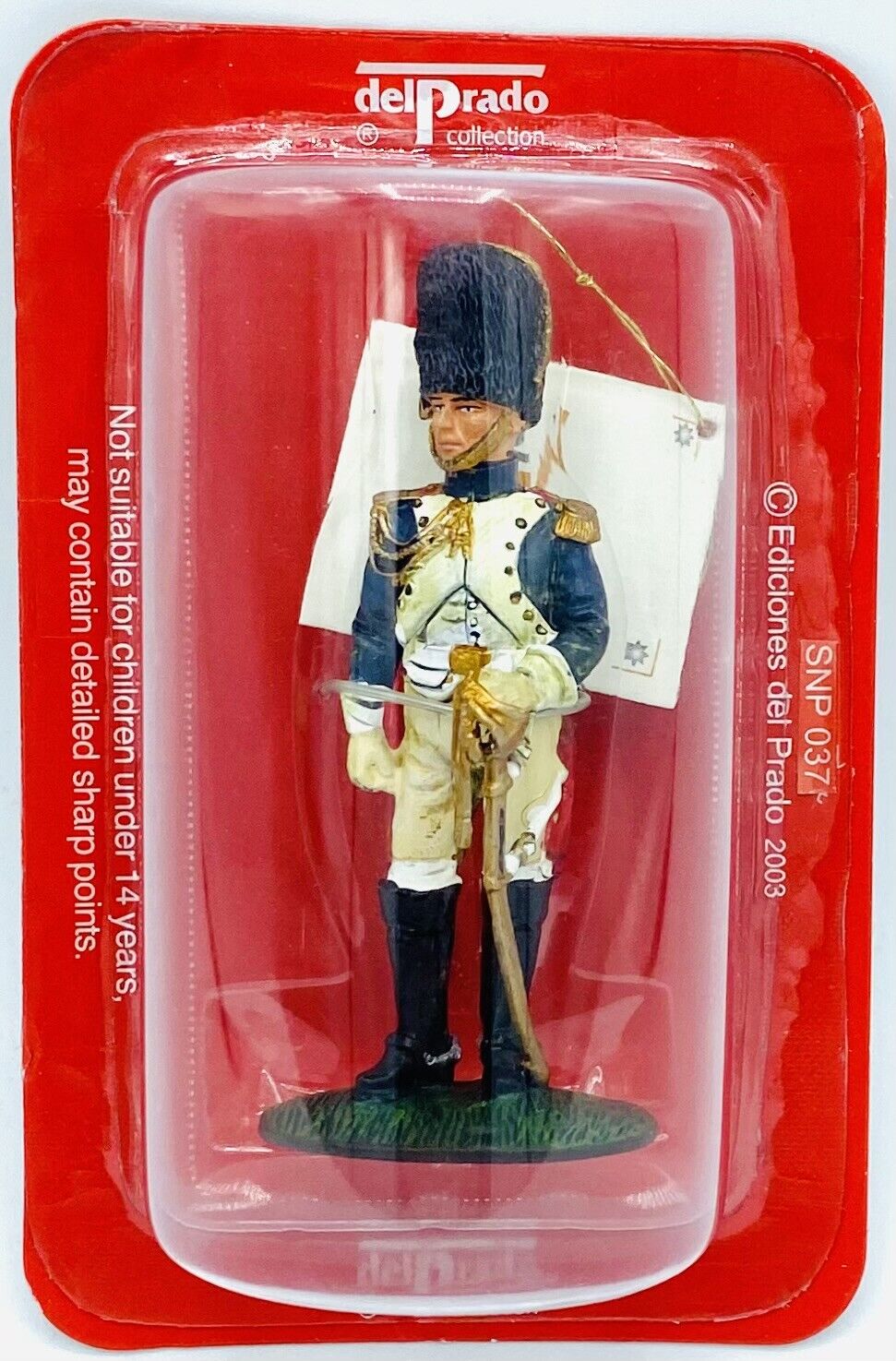 EBOND Soldatino In Piombo Officer French Guard Cavalry 1809/14 - DelPrado - 0228