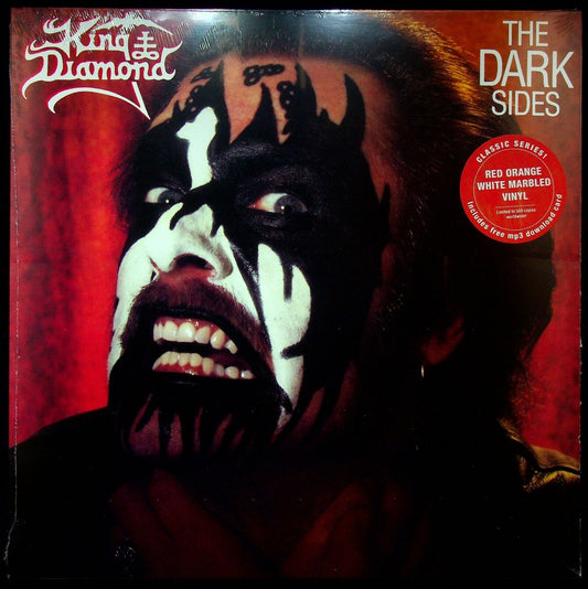 EBOND King Diamond - The Dark SidesRed Orange White Marbled Vinile V058095