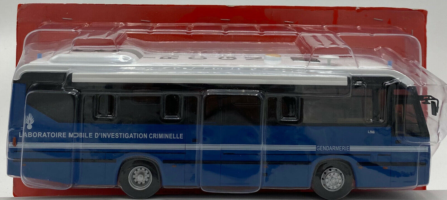 EBOND Modellino Autobus LOHR L96 - Gendarmerie - Die Cast - 1:43 - 0162