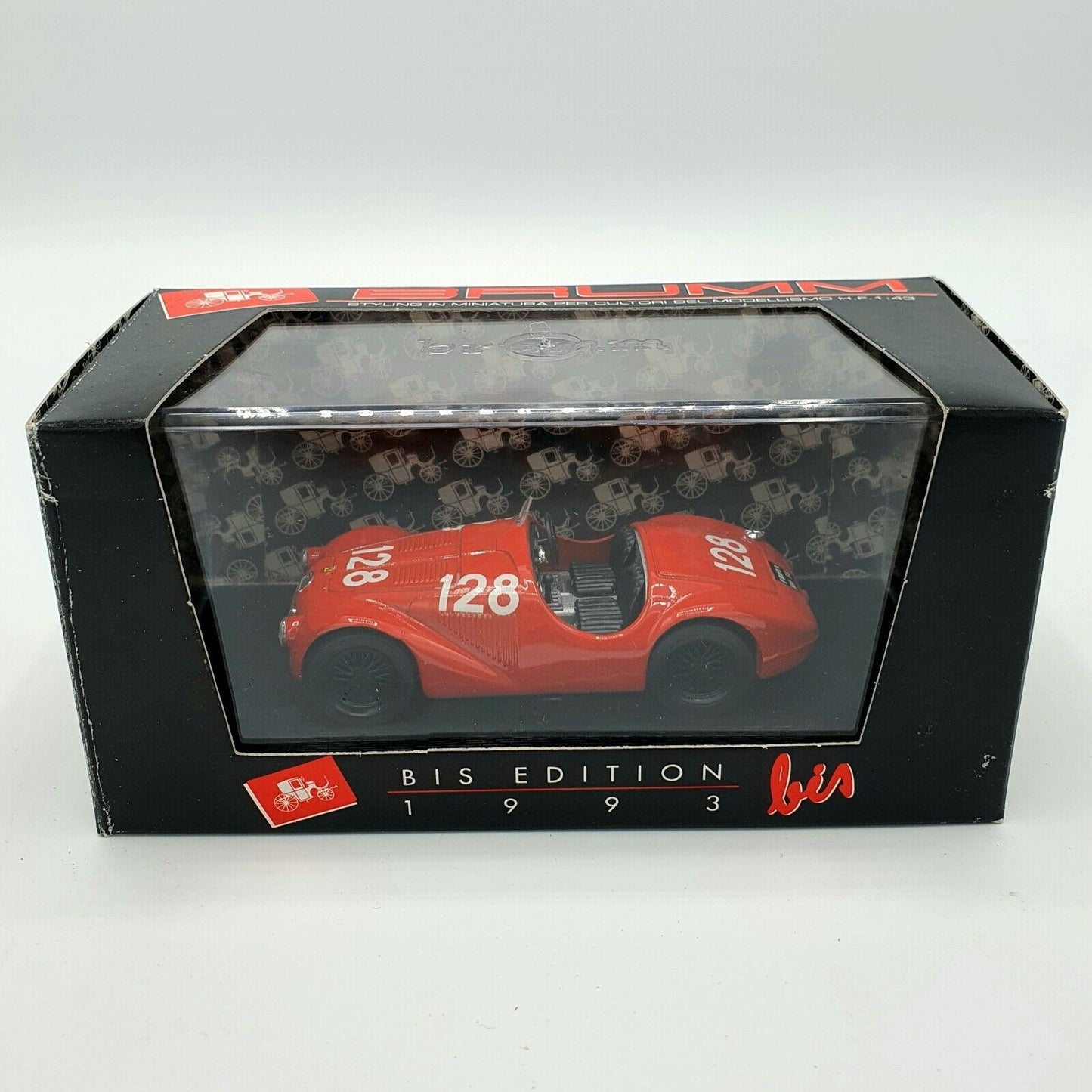 EBOND Modellino Ferrari 125S Circuito di Piacenza 1947 BRUMM R183 Scala 1:43 - S022.