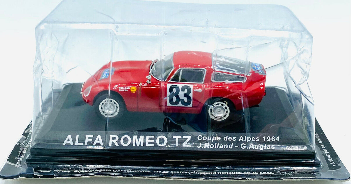 EBOND Alfa Romeo TZ Coup Des Alpes 1964 J.Rolland G.Augias - DieCast 1:43 - 0265