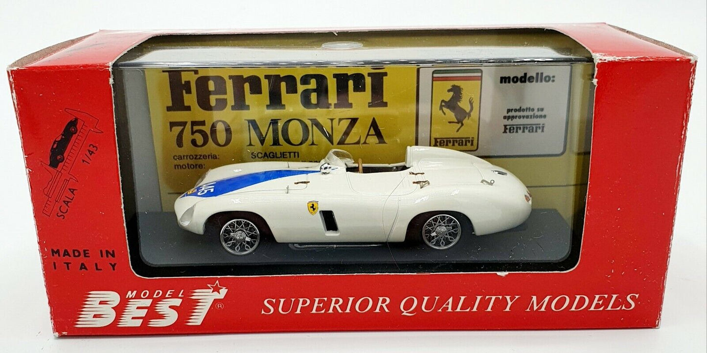 EBOND Modellino Ferrari 750 Monza Daytona 1955 BEST model 9055 scala 1:43 S030.