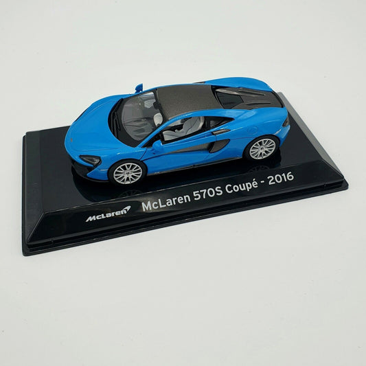 EBOND Modellino Auto McLaren 570S Coupe - 2016 Scala 1:43 - S010.