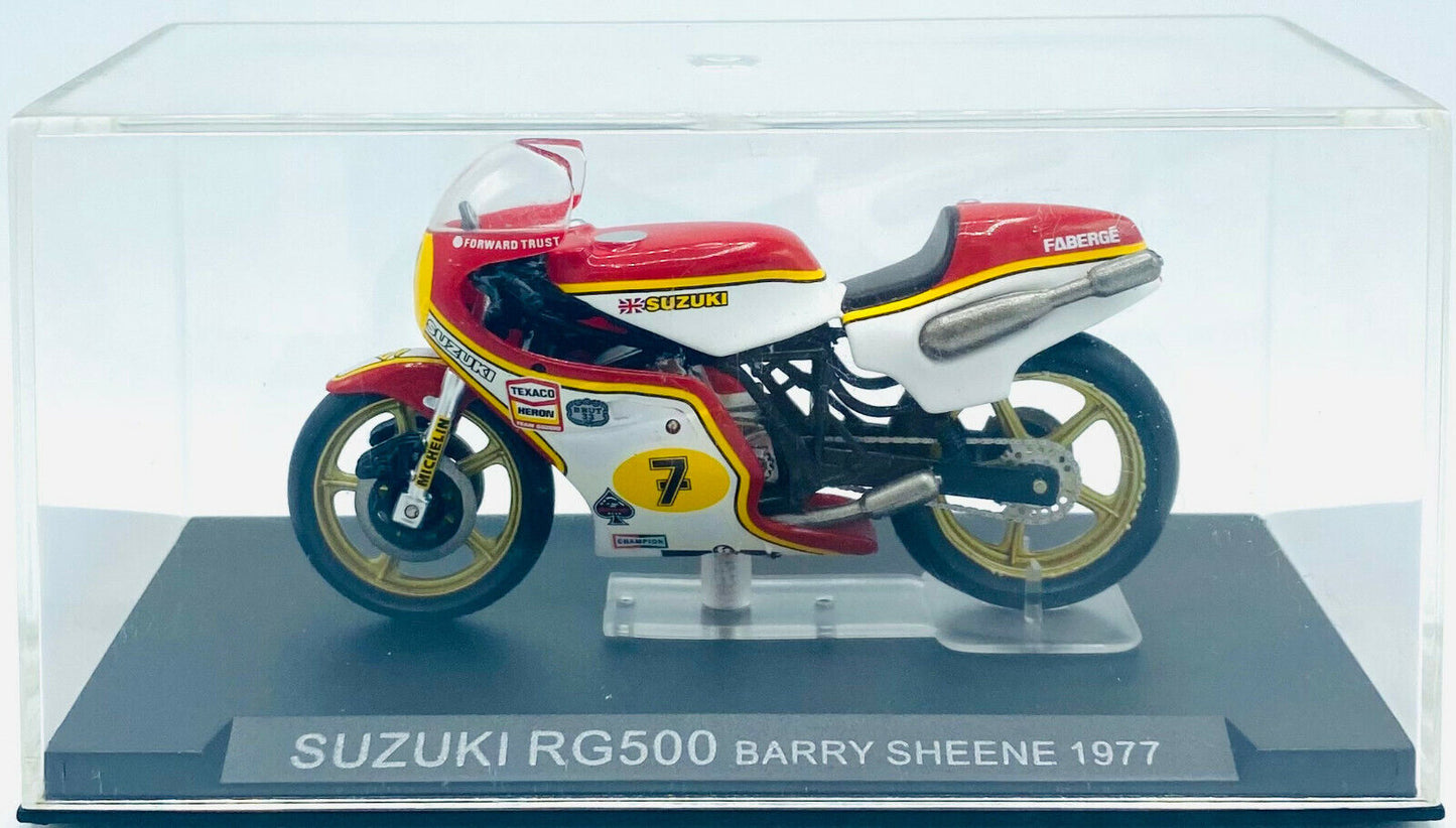 EBOND Modellino Suzuki RG500 - Barry Sheene 1977 - Die Cast - 1:24 - 0219