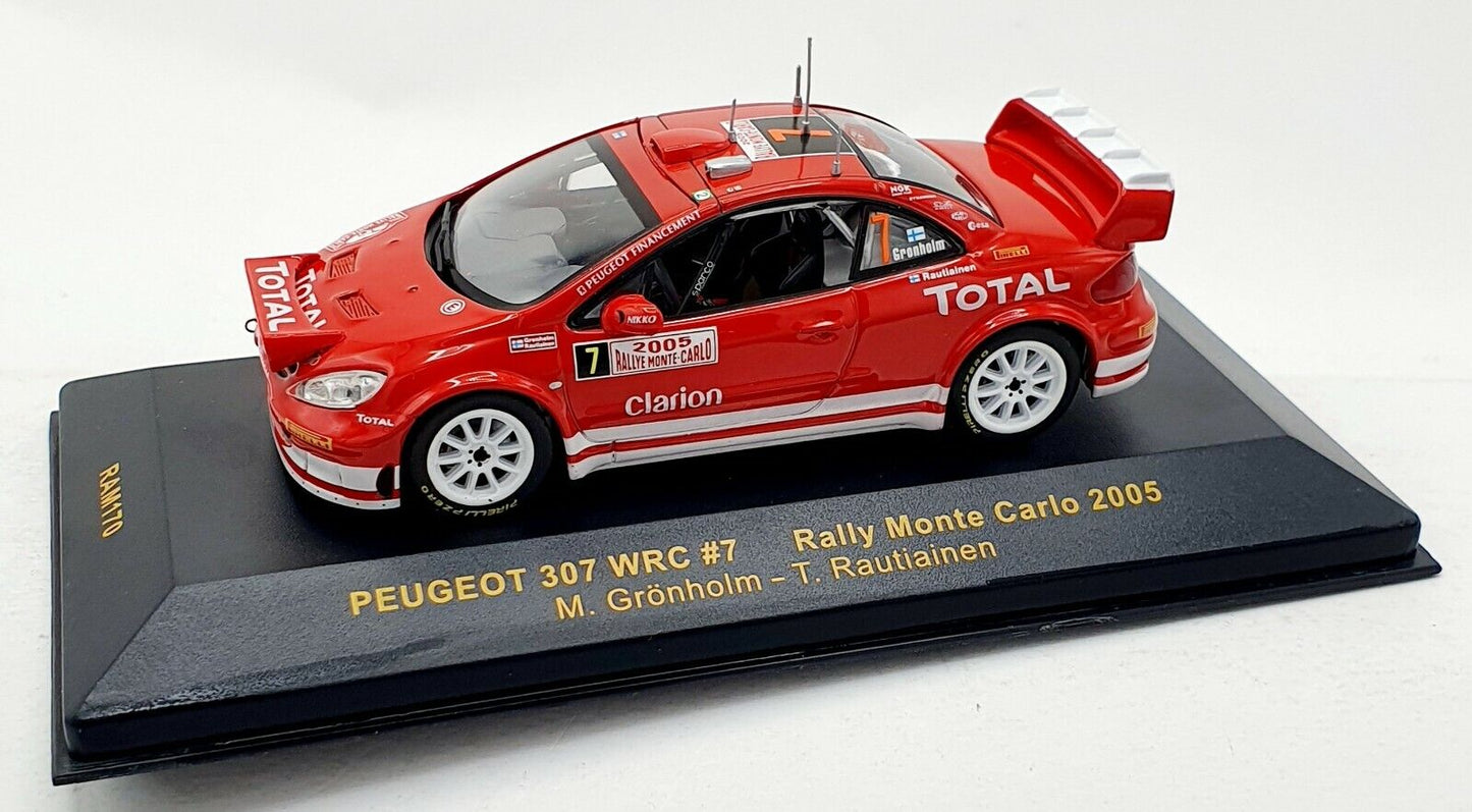 EBOND Modellino Peugeot 307 WRC 7 - Rally Monte Carlo - Die cast - 1:43 - 0107.