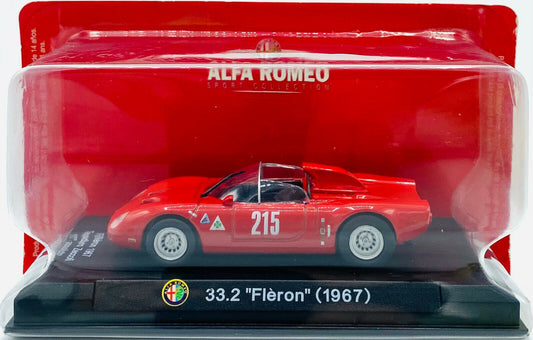 EBOND Alfa Romeo 33.2 Fleron 1967 - Fleron 1967 T.Zeccoli 1° Ass. - 1:43 - 0163