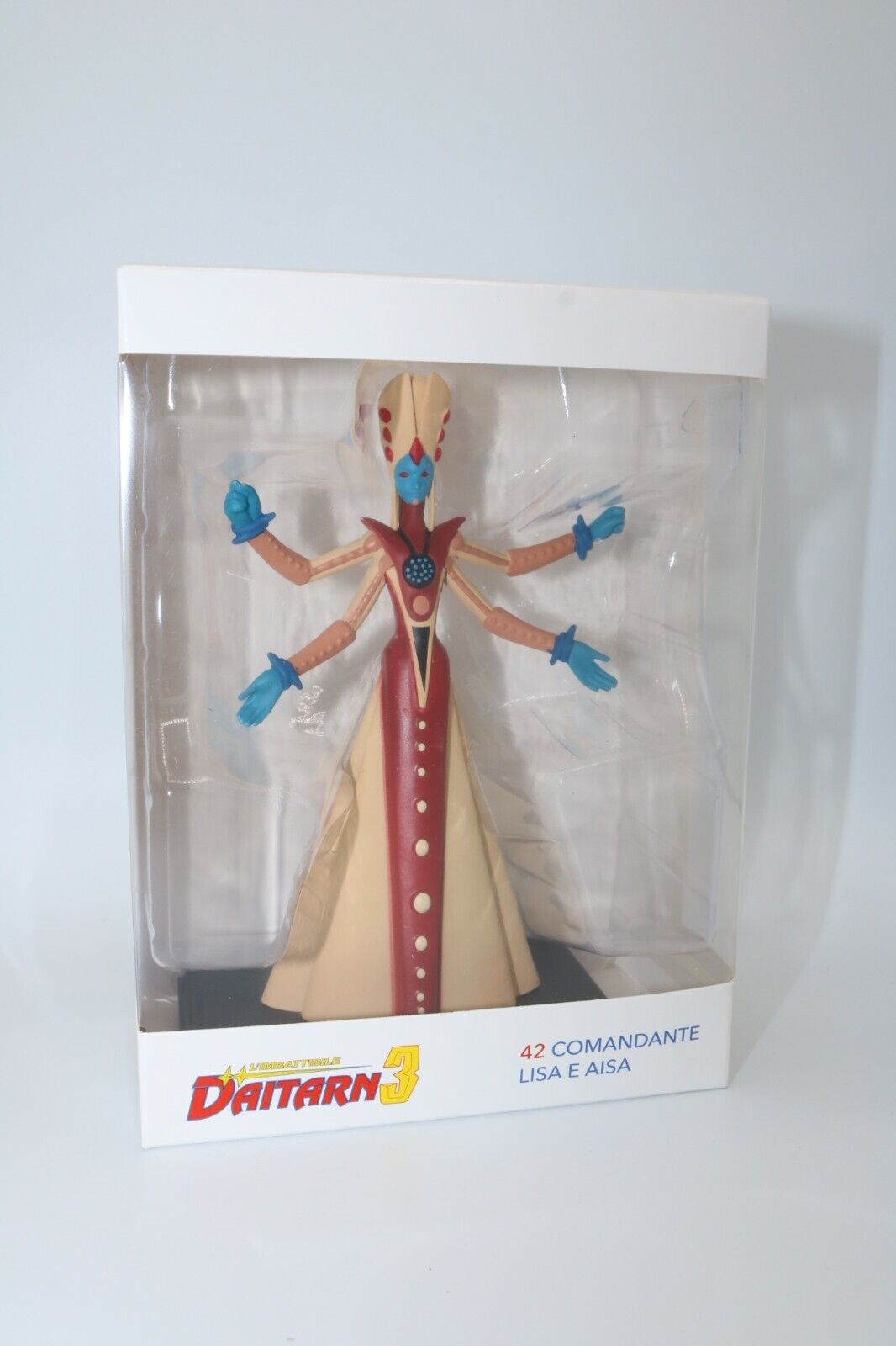 EBOND L'Imbattibile Daitarn 3 3D Collection 42 COMANDANTE LISA E AISA Figure