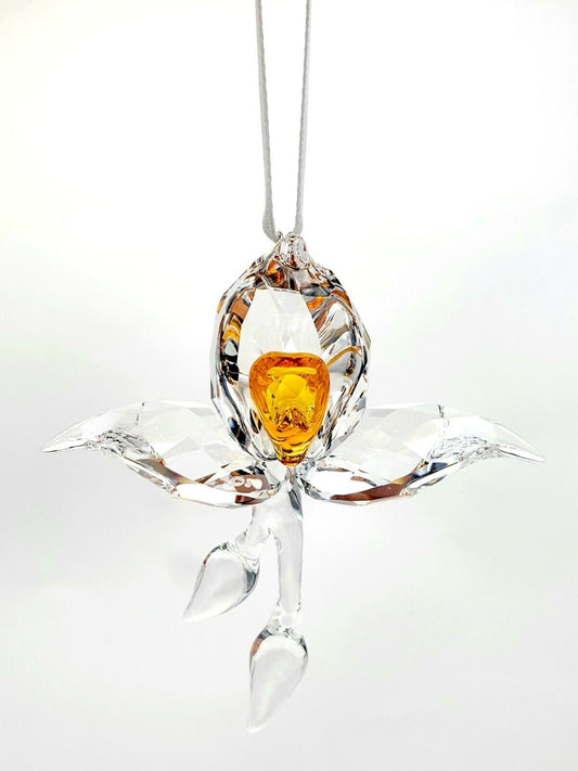 Swarovski 5301554 SCS Figura Orchidea Africana - 7,0 x 5,7 cm. - 0112.