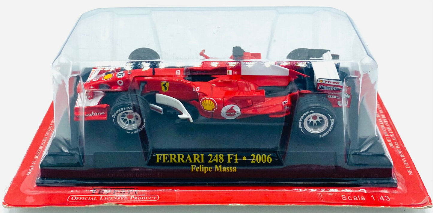 EBOND Modellino Ferrari 248 F1 - 2006 - Felipe Massa - Die Cast - 1:43 - 0219