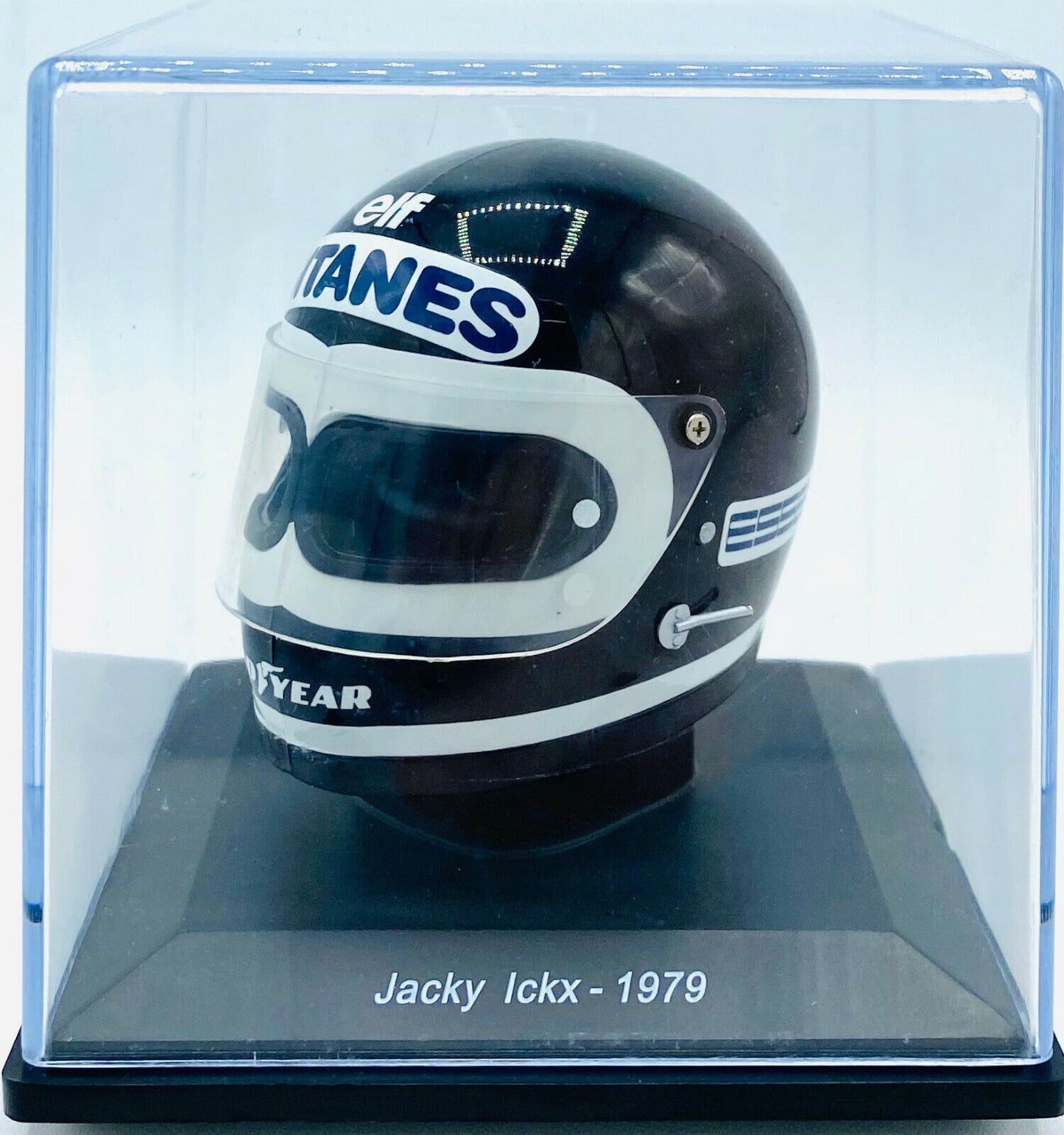 EBOND Modellino Casco F1 Jacky Ickx - 1979 - Die Cast - 1:5 - 0207