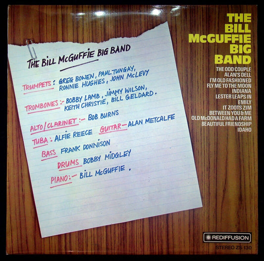 EBOND Bill Mcguffie ‎- The Bill Mcguffie Big Band Vinile V059096