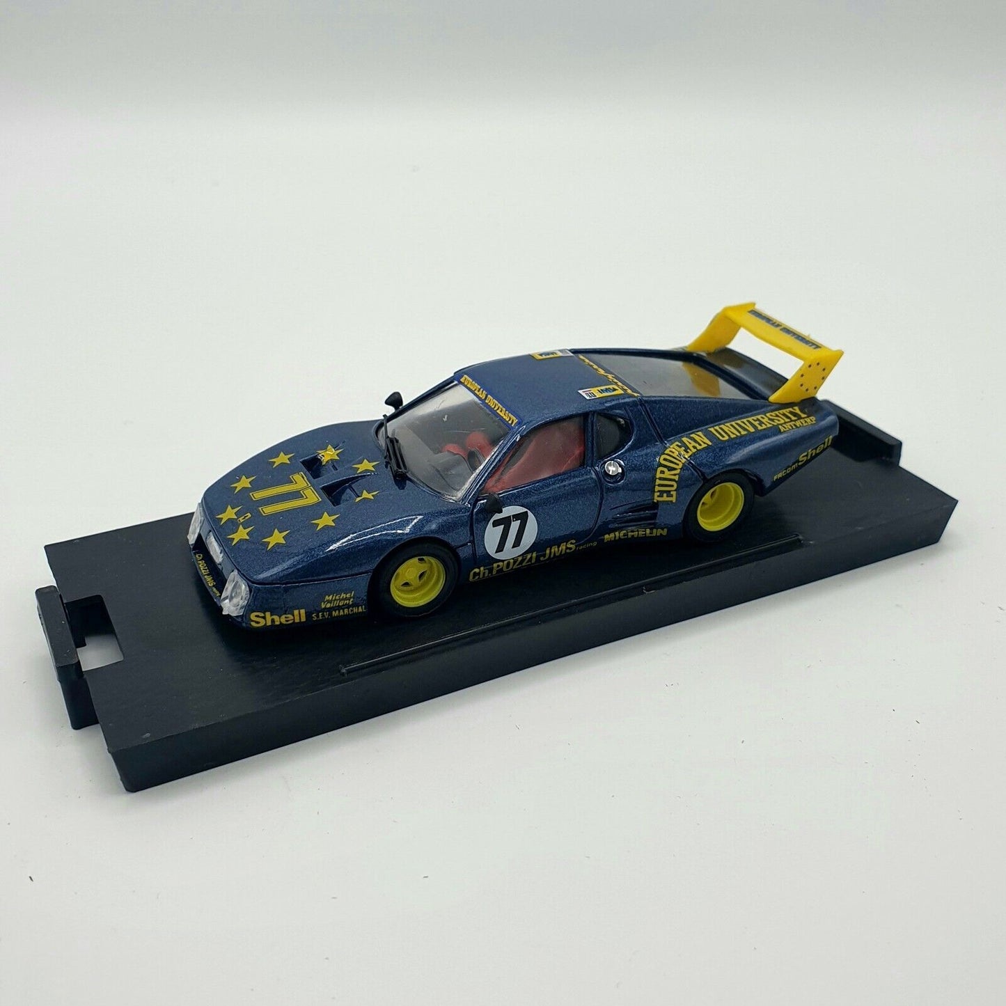 EBOND Modellino Auto Ferrari 512 BB CH.Pozzi - JMS LE MANS 1980 BRUMM Scala 1:43-S016.