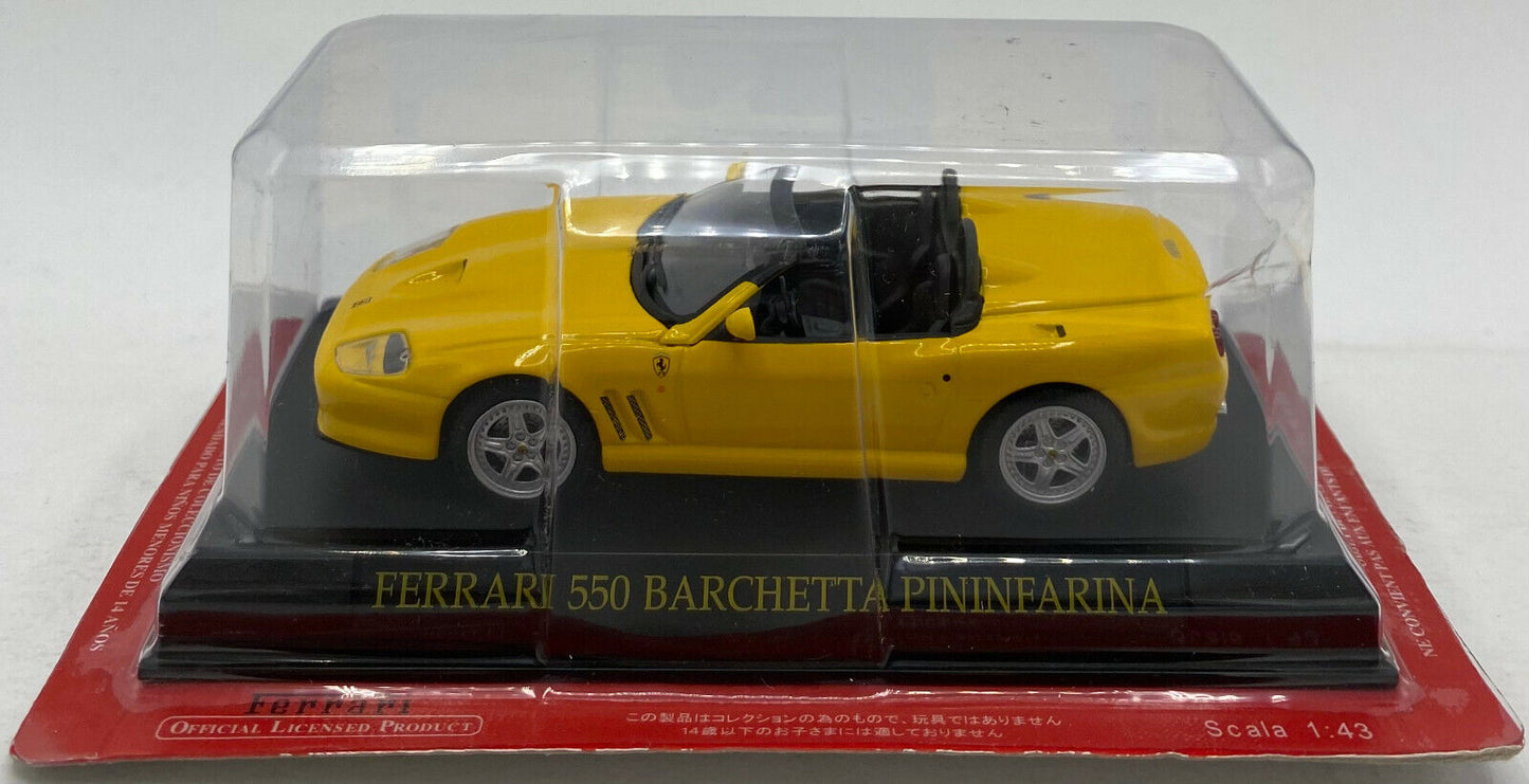 EBOND Modellino Ferrari 550 Barchetta Pininfarina - Die Cast - 1:43 - 0145