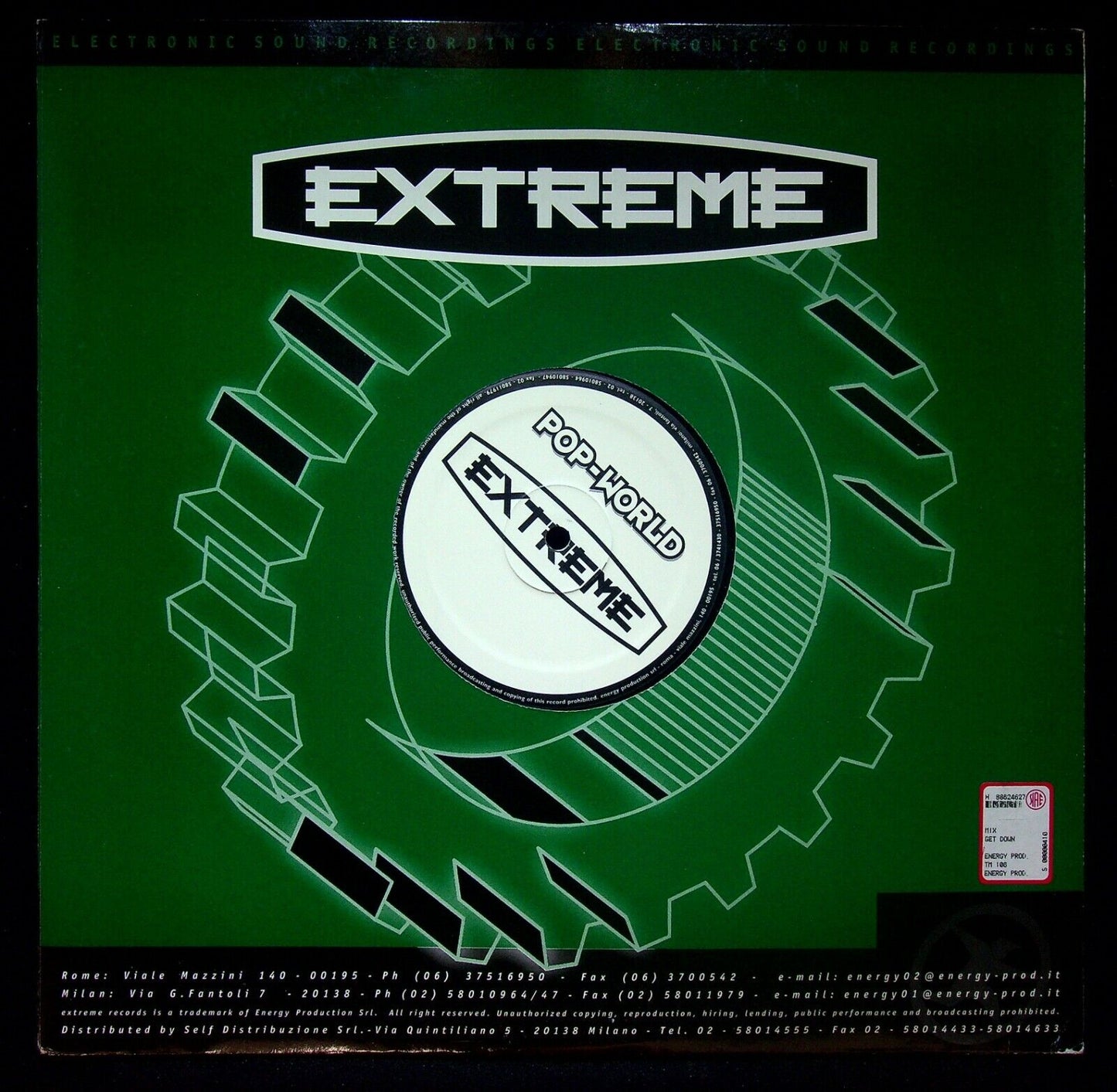 EBOND Pop-world - Get Down Vinile V058132