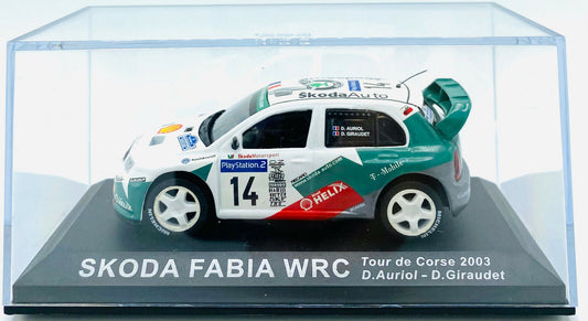 EBOND Skoda Fabia WRC D.Auriol D.Giraudet Tour De Corse 2003 - 1:43 - 0187