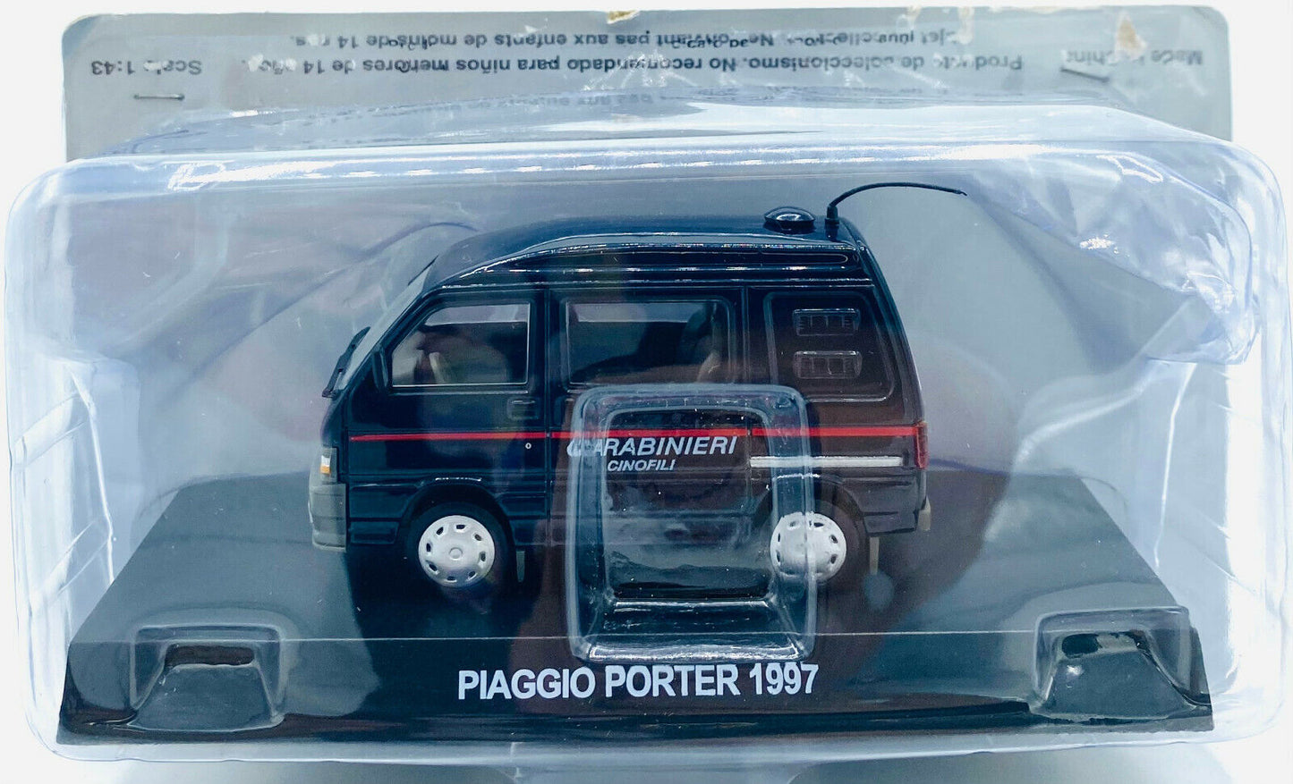 EBOND Modellino Piaggio Porter - 1997 - Carabinieri - Die cast - 1:43 - 0177