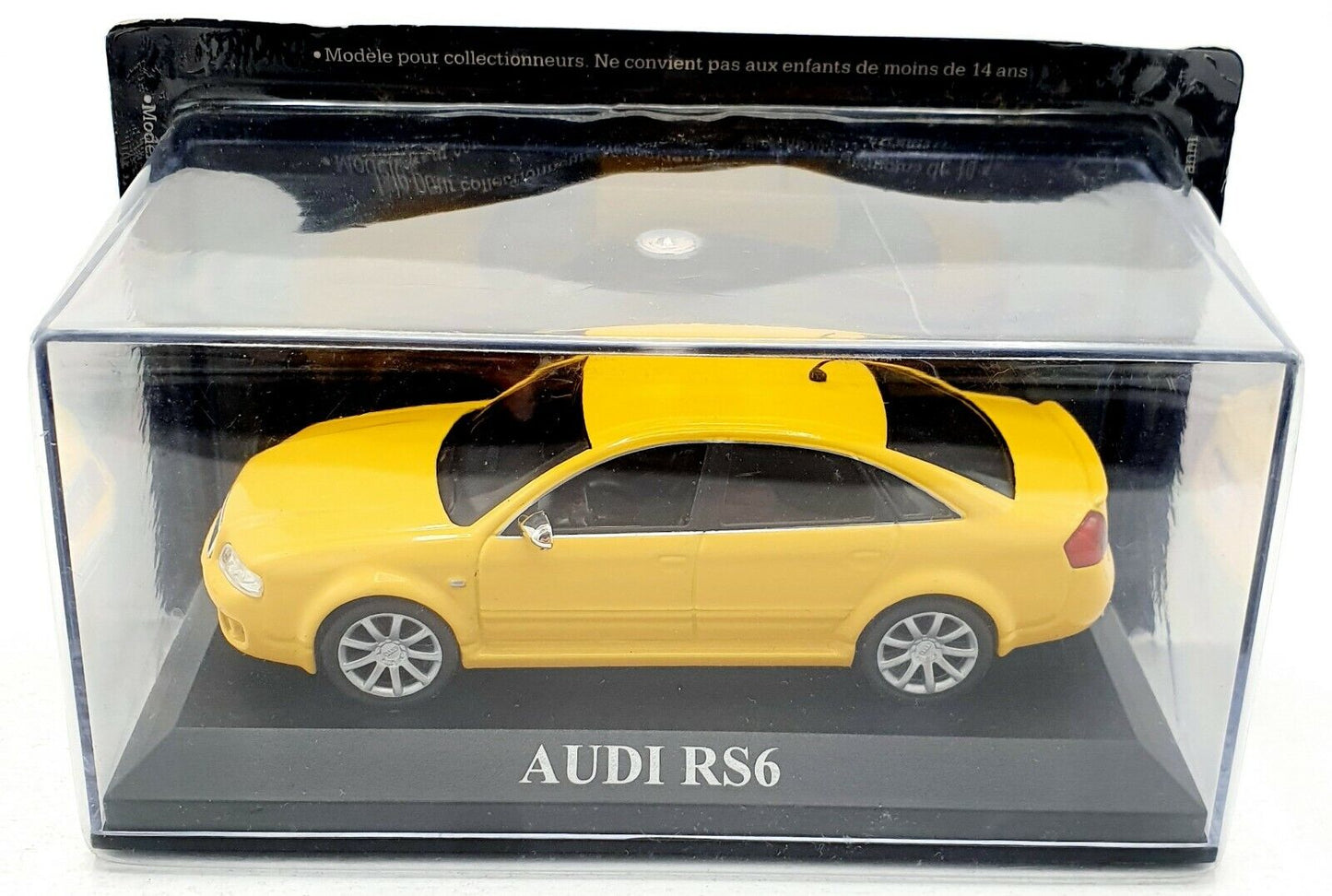 EBOND Modellino Audi RS6 - giallo - Die cast - 1:43 - 0082.