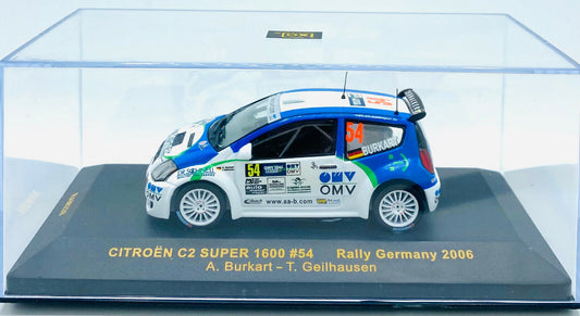 EBOND Citroen C2 Super 1600 #54 Rally Germany 2006 - A.Burkart - 1:43 - 0208