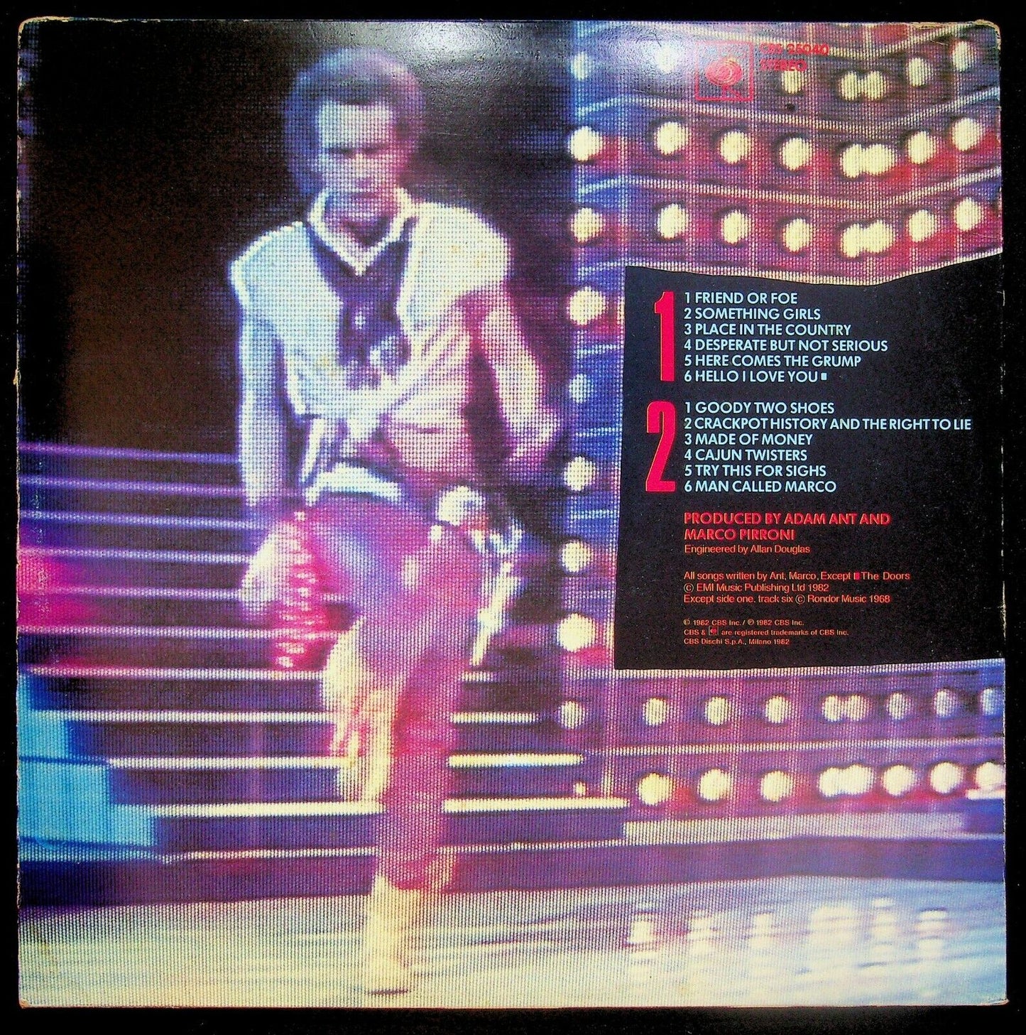 EBOND Adam Ant ‎- Friend Or Foe Vinile V063050