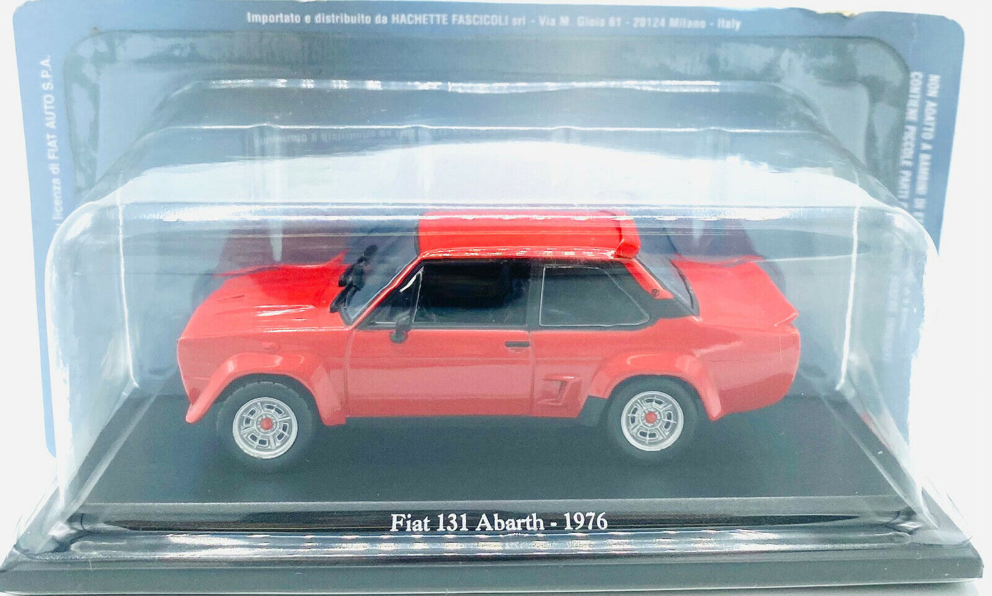 EBOND Modellino Fiat 131 Abarth - 1976 - Die cast - 1:43 - 0166